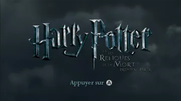 Harry Potter and the Deathly Hallows Part 1 screen shot title